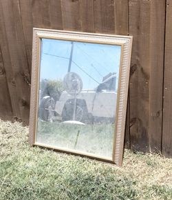 Homco Framed Wall Decor Beveled Mirror