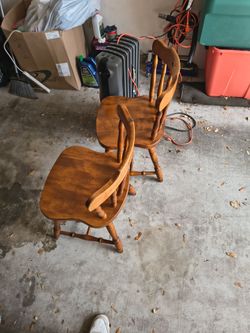 Chairs, heater