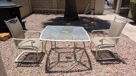 Patio Table & Chairs