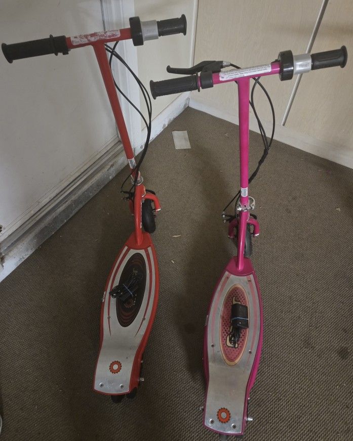 Two Electric Scooters