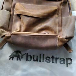 Brand new bullstrap all leather Terra backpack