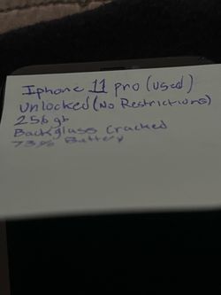 iPhone 11 Pro (Used)