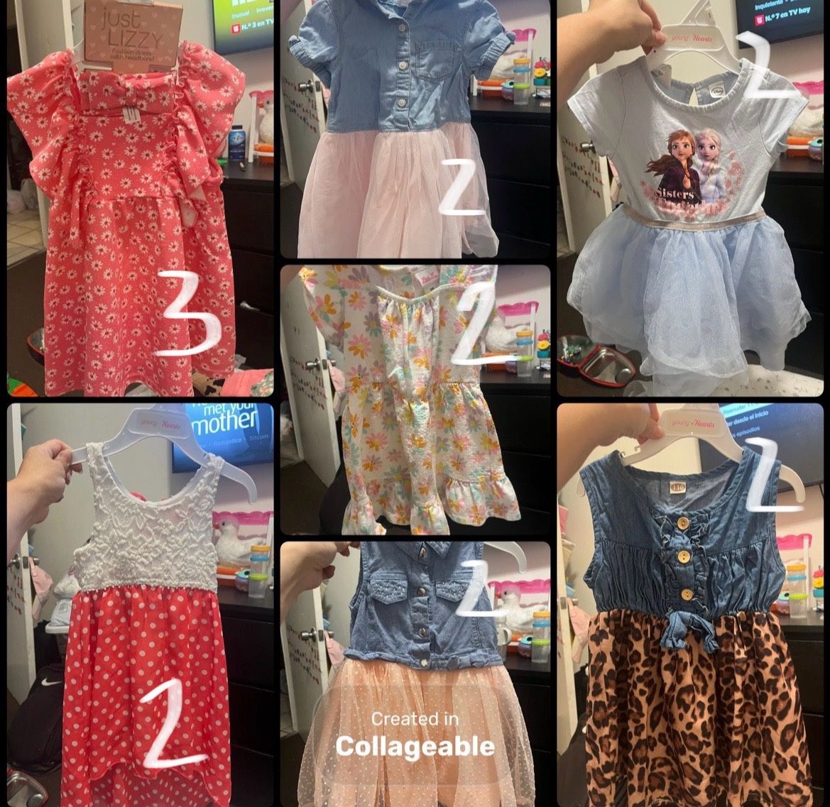 2T  Girl Clothes For Sale