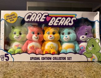 Care Bears 5 pack Special Edition Collection set