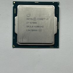 Intel Core i7-6700K 4.0GHz SR2L0 Quad Core Socket LGA1151 Desktop CPU Processor