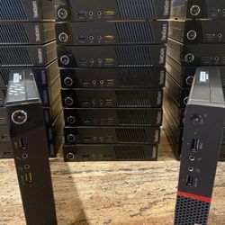 Huge Computer Lot – 50 Lenovo PCs + 140 Monitors + Accessories 
