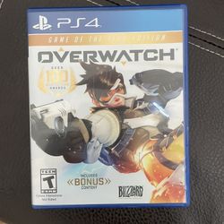 Over Watch For Ps4