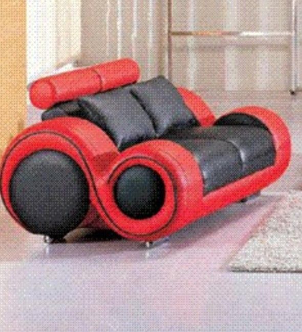 Love Seat  with foot rest option.