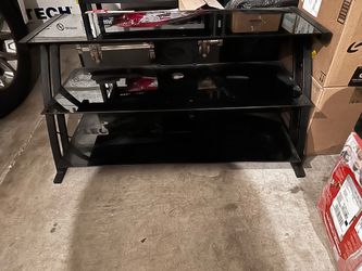 Glass TV Stand