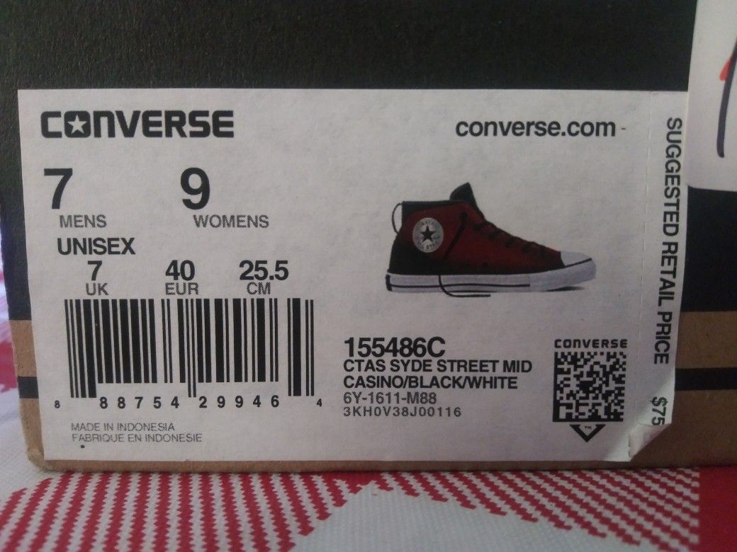 Red Converse