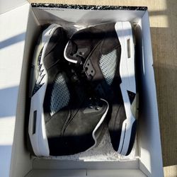 AIR JORDAN 5 RETRO BLACK/COOL GREY-WHITE