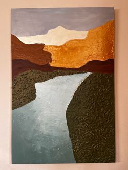 Abstract Scenic painting