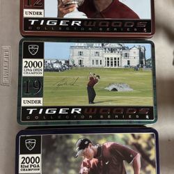Tiger Woods Collectible Golf Ball Tins Nike 