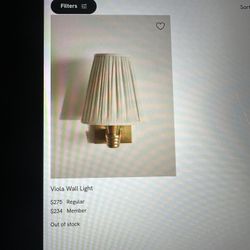 Viola Wall Light 