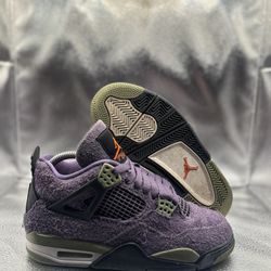 Air Jordan 4 purple canyon