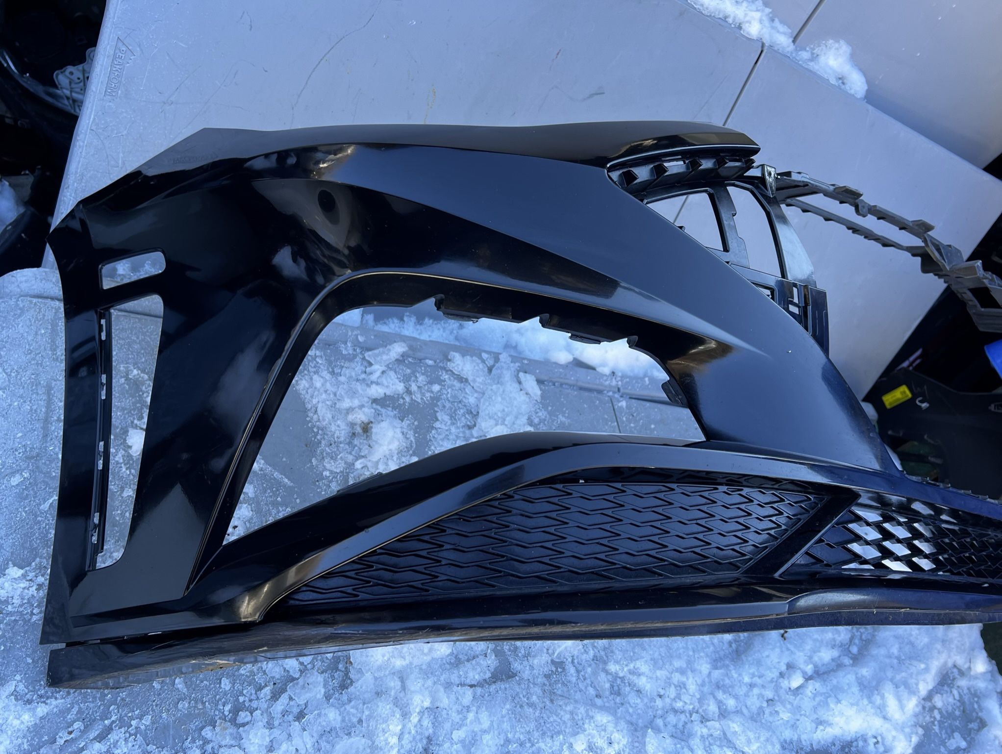 2020 2021 2022 Hyundai Sonata SEL Front Bumper Cover BLACK + LOWER VALANCE