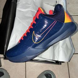 Nike Caitlin Kobe 5 Protro Indiana Fever Size 10,10.5