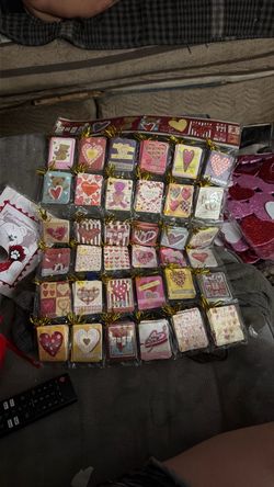 Valentine's Mini Gift Cards Set 48 pieces