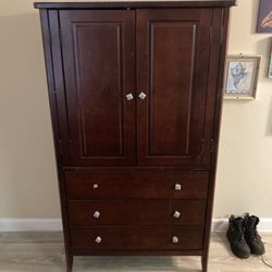 Real Wood Armoire