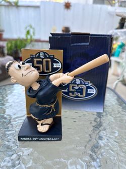 San Diego Padres Swingin’ Friar 50th Anniversary Bobblehead SGA