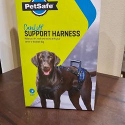 New! PetSafe CareLift Support Harness Front & Back Lifting Aid Handles Lrg 70-130lb ( reseda ca)