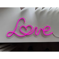 Neon Love Sign