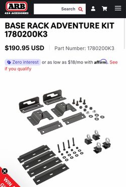 ARB BASE RACK ADVENTURE KIT