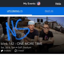 Blink 182 - Sofi Stadium