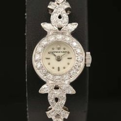 14K and 1.32 CTW Diamond Longines Lady's Cocktail Watch

