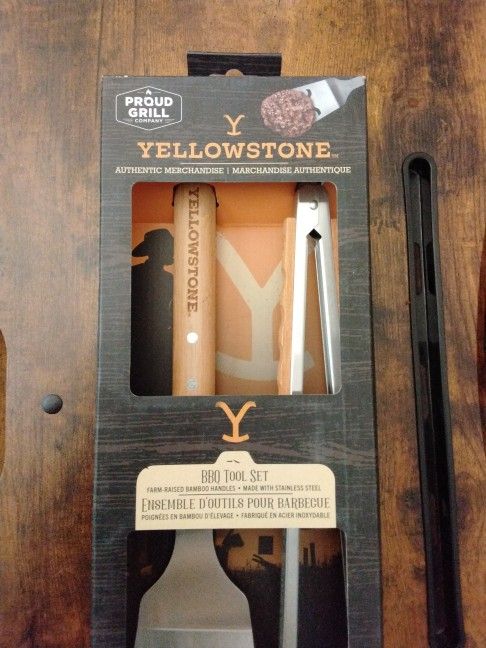 Yellowstone BBQ Tool Set