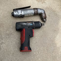 Snap On Angle Drill And3/8 Inches