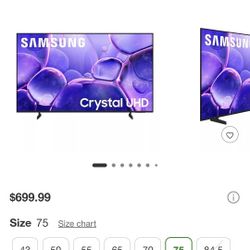 75in UHD Samsung TV