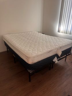 Queen Mattress with Box Spring