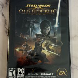 Star Wars The Old Republic For PC DVD Video Game