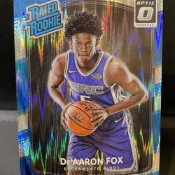 De-Aaron Fox Panini Optic Flash Rated Rookie