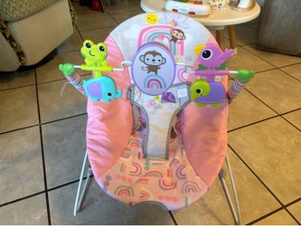 Baby girl bouncer