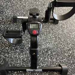 Vaunn Medical Folding Pedal Exerciser for Legs and Arms Workout