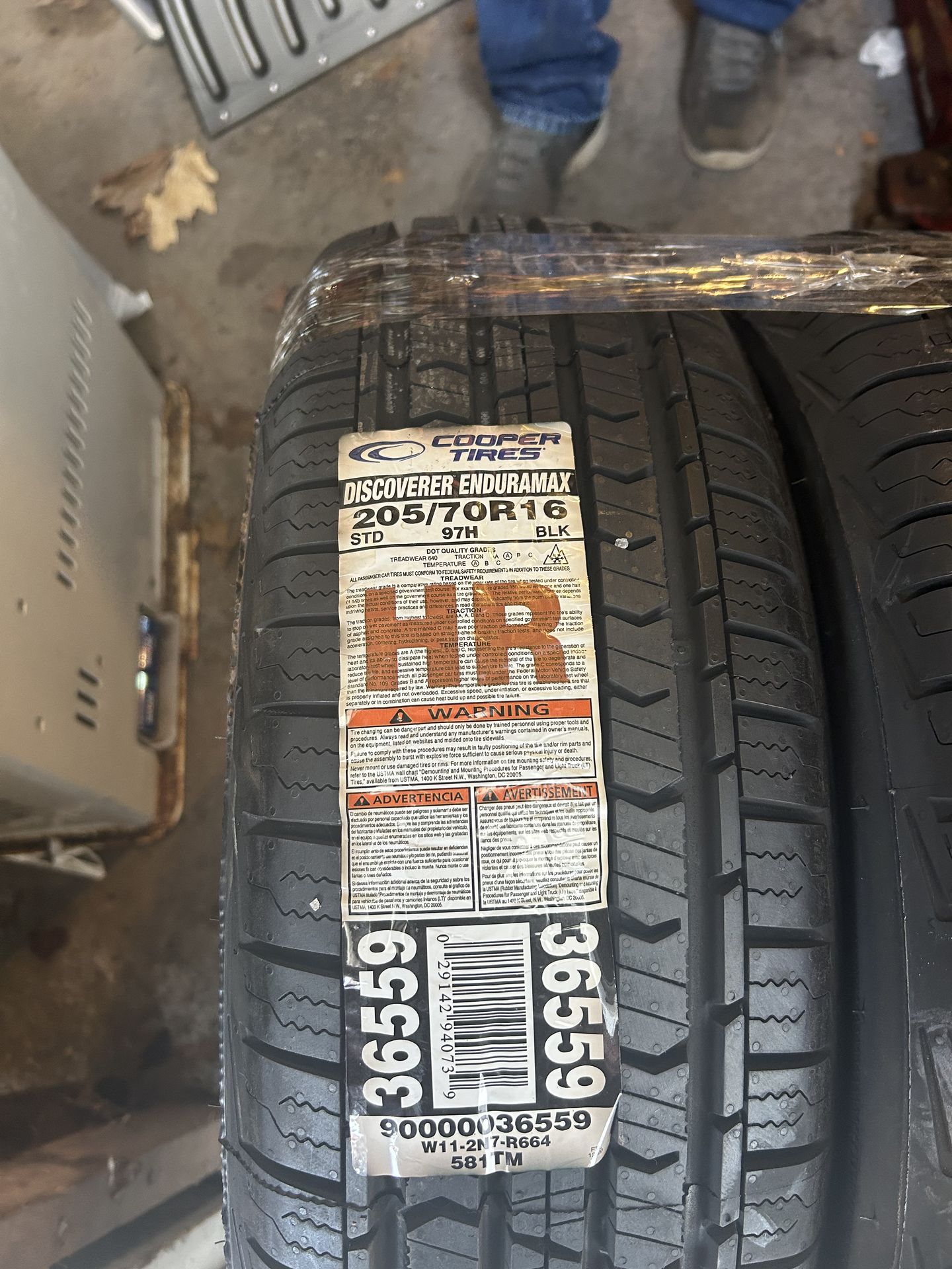 Brand new cooper tires