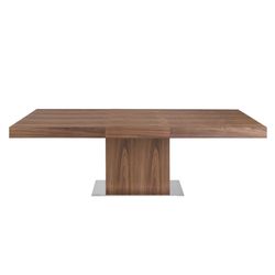 Angel Cerdá Extendable RECTANGULAR WALNUT WOOD DINING TABLE