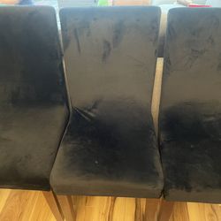 Set of 3 Parsons Chairs 