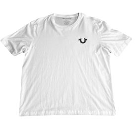 True Religion White Tee – Size Medium