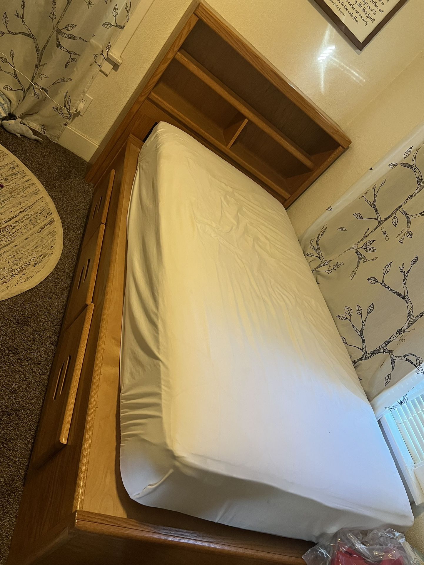 Twin bed frame