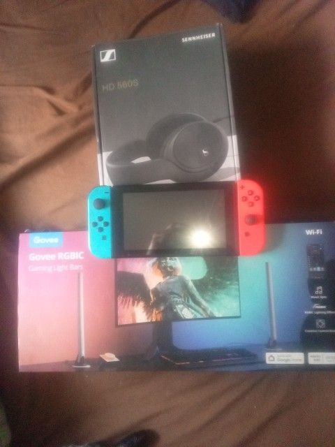 Nintendo Switch Gaming Light Bars Headphones