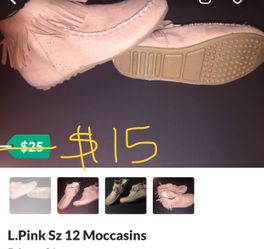 Girl Moccasins (now $15)