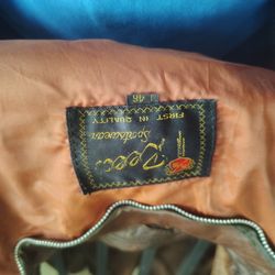 Vintage Reed Leather Bomber Jacket