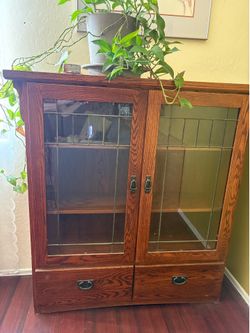 Mission style book shelf