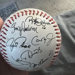 Orioles Baseball With Cal Ripken SIGNATURE