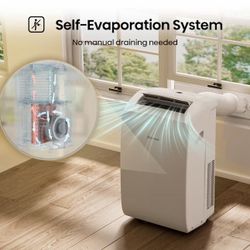 NEW Hisense 7,000 BTU Portable Air Conditioner (Cools up to 300 Sq Ft)