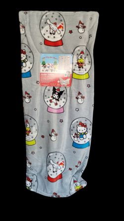 Hello Kitty & Friends Throw 60x70in - Snowglobe
