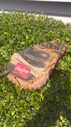 Catchers glove for a lefty